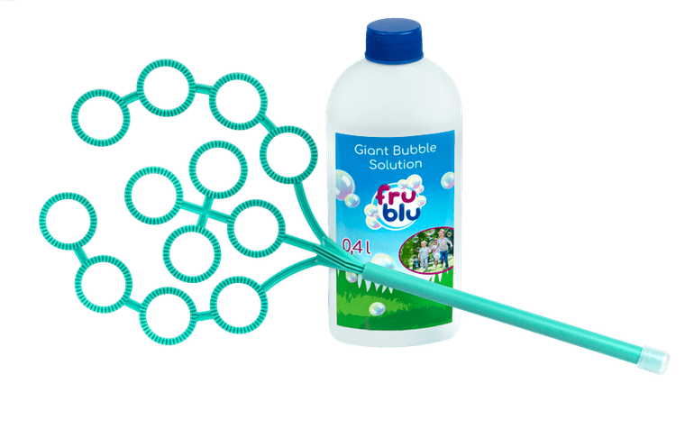 Fru Blu, Drzewko, zestaw do robienia baniek z płynem, 0,4l