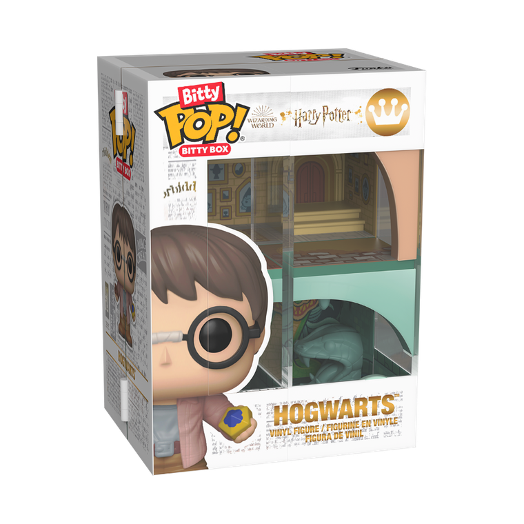 Funko Bitty Pop! Bitty Box, Harry Potter, Zamek Hogwartu z mini figurkami kolekcjonerskimi, 2 szt.