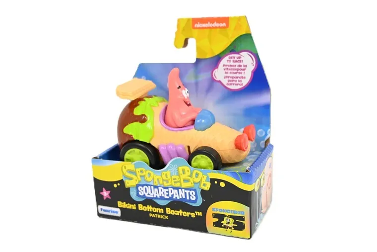 Funrise Toys, SpongeBob, pojazd z figurką, Patryk