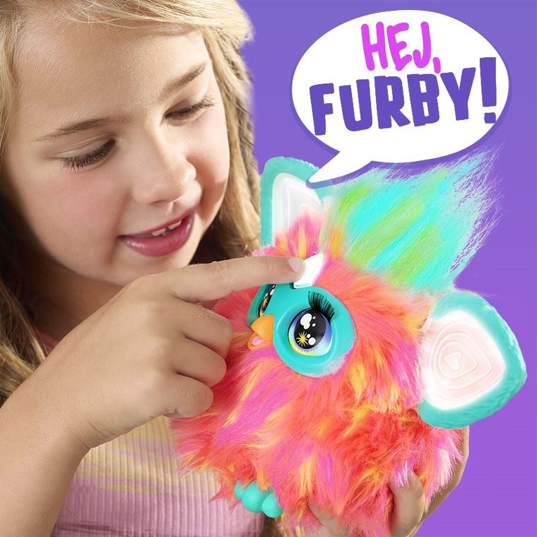 Furby 2.0, zabawka interaktywna, koralowa