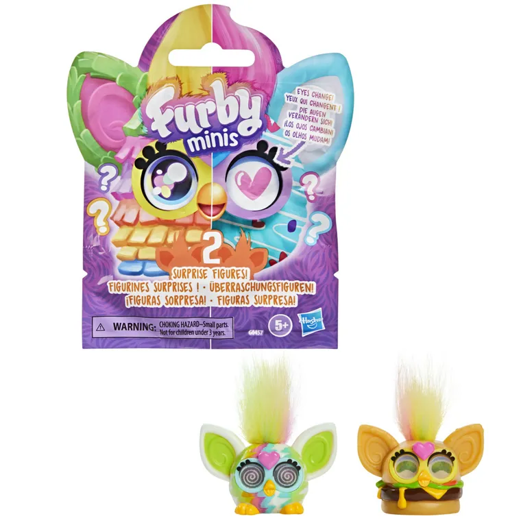 Furby Mini, 2-pak figurek, torebka niespodzianka, 1 szt.