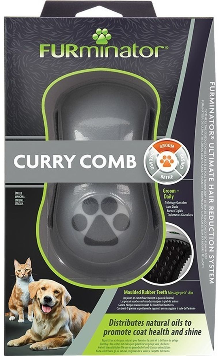 FURminator, zgrzebło gumowe dla psów krótkowłosych