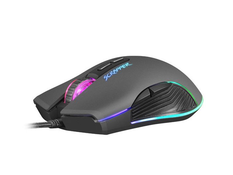 Fury, mysz dla graczy, Scrapper 6400dpi, Rgb, NFU-1699