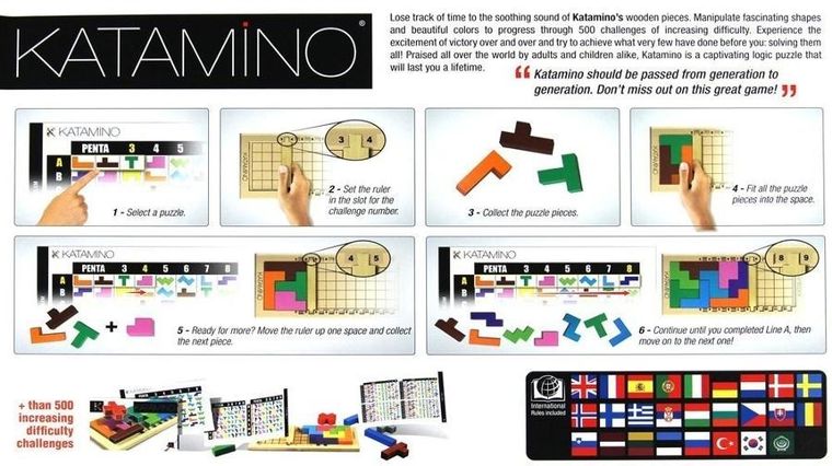 G3, Katamino, gra logiczna