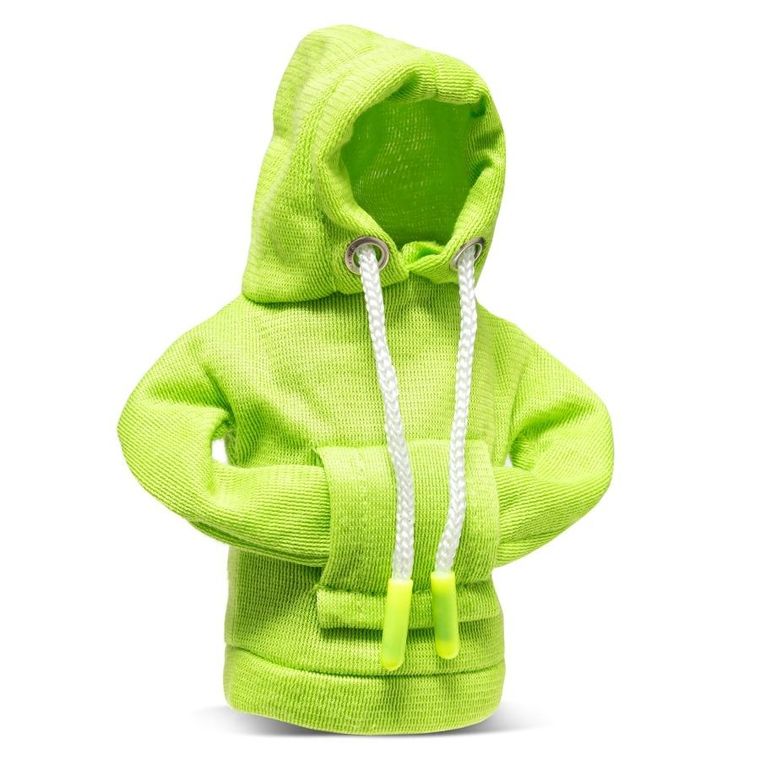 Gadget Master, bluza z kapturem na gałkę biegów, neonowo zielona