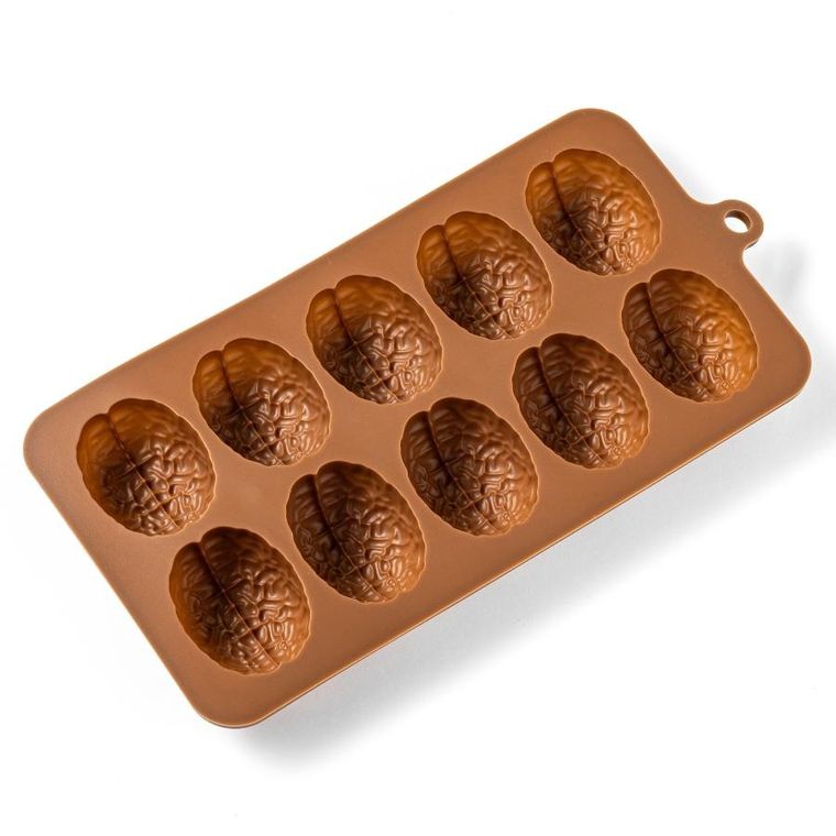 Gadget Master, foremka do lodu / czekolady, małe mózgi