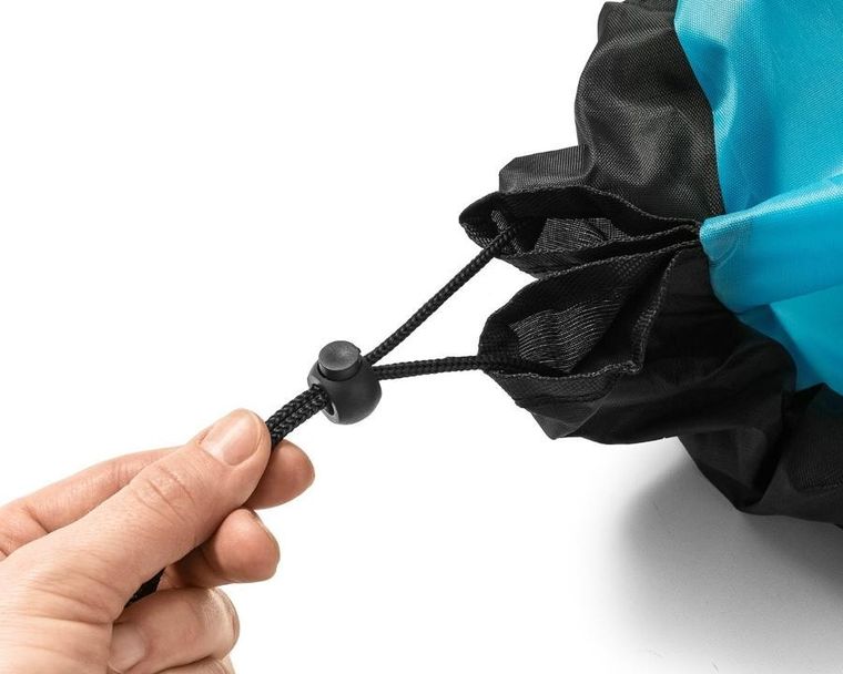 Gadget Master, kosz na zabawki z matą do zabawy 2w1, niebieski