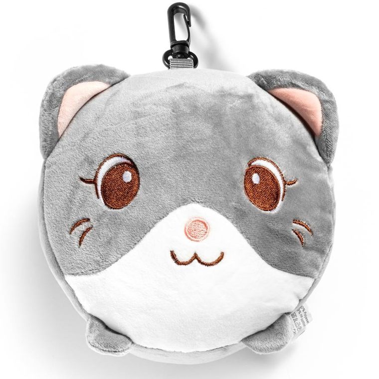 Gadget Master, Kotek, podróżna poduszka z maską na oczy