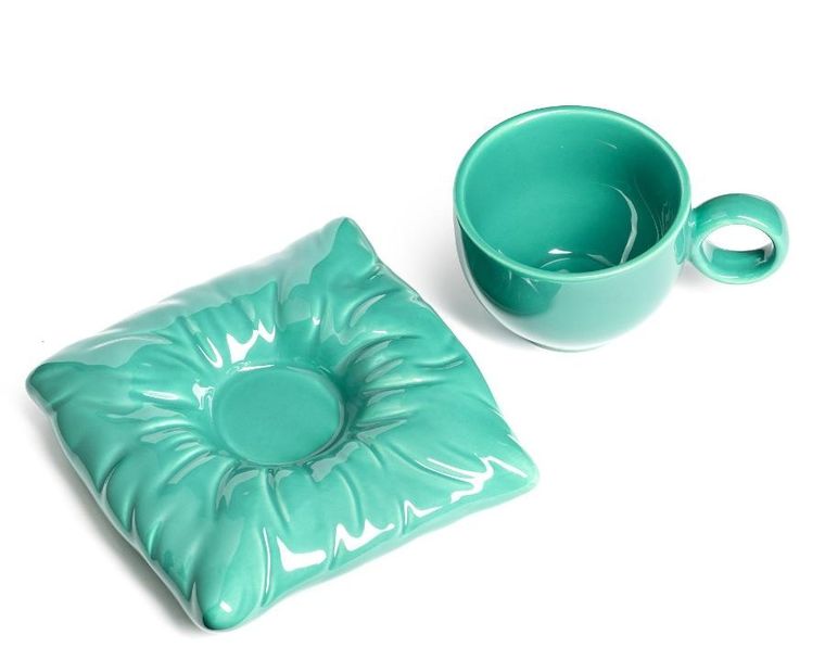 Gadget Master, królewska filiżanka, turkusowa