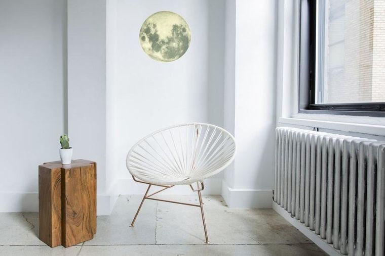 Gadget Master, naklejka świecąca w ciemności, księżyc