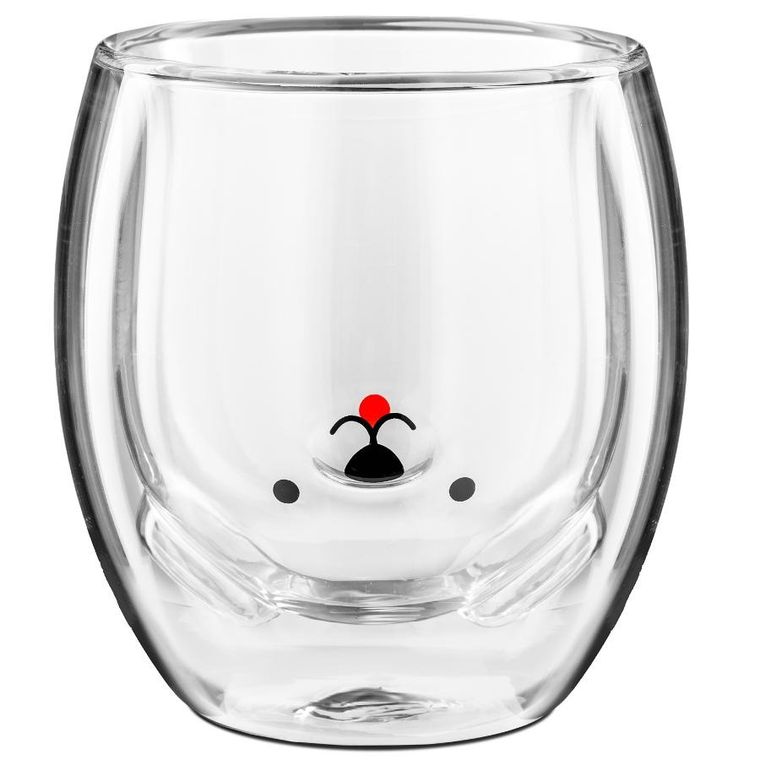 Gadget Master, szklanka, piesek