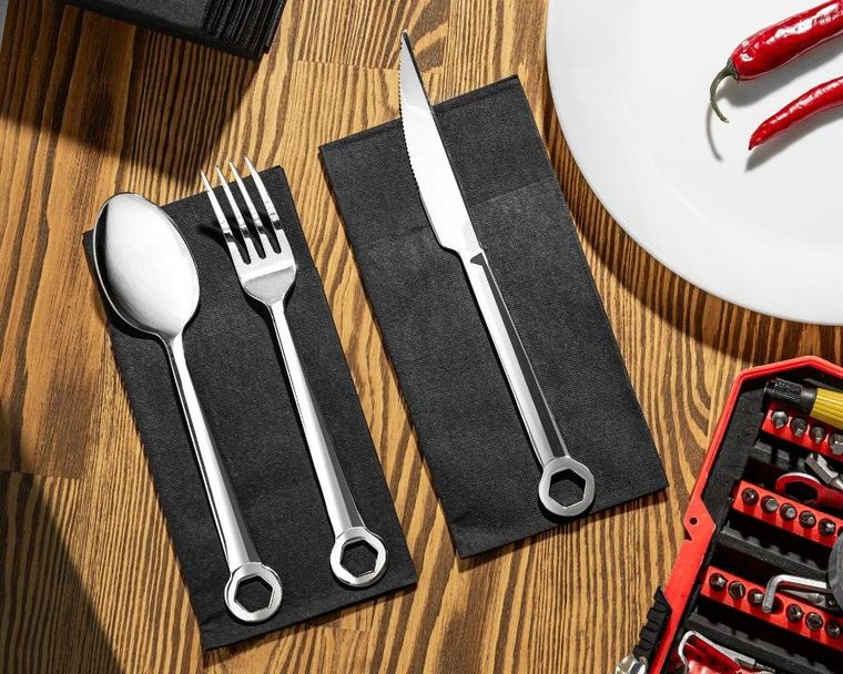 Gadget Master, sztućce mechanika, klucze oczkowe