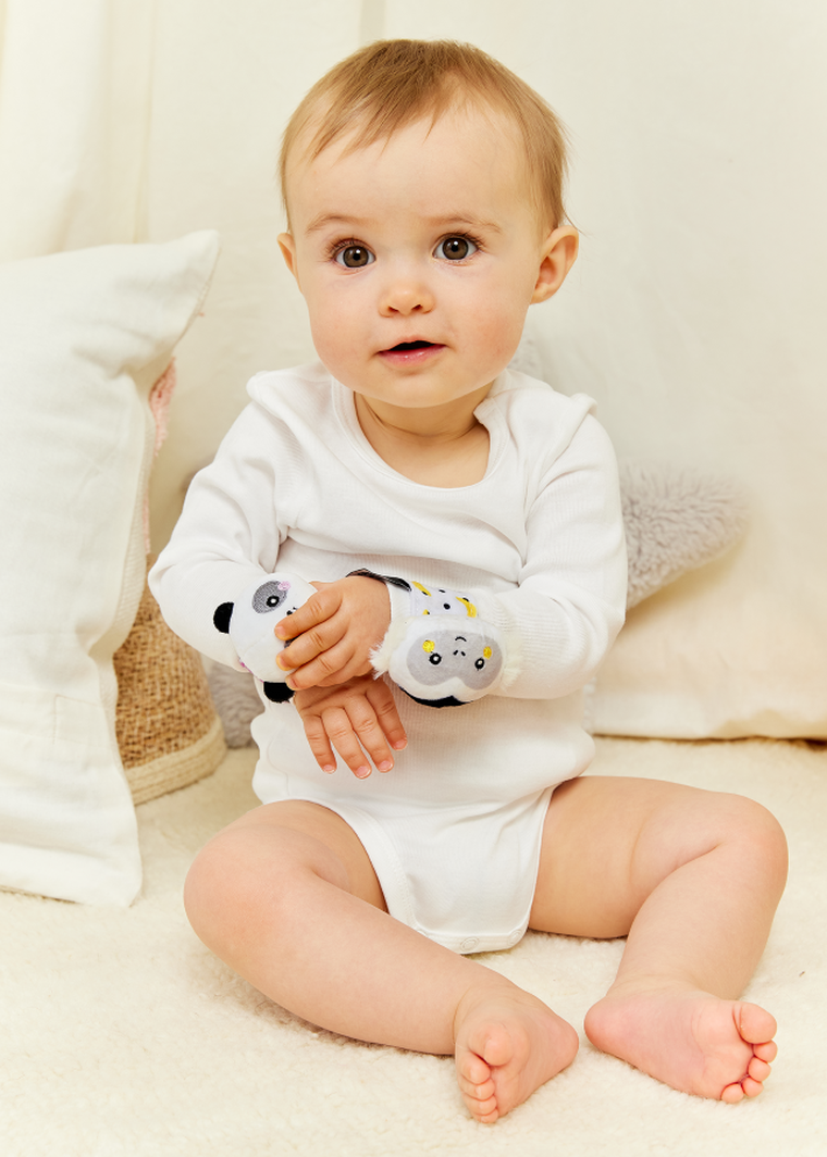 Gagagu, grzechotki, panda, małpka