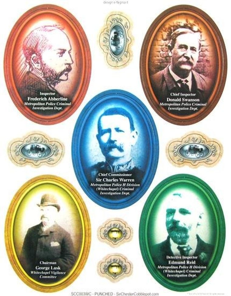 Galakta, Listy z Whitechapel, gra strategiczna