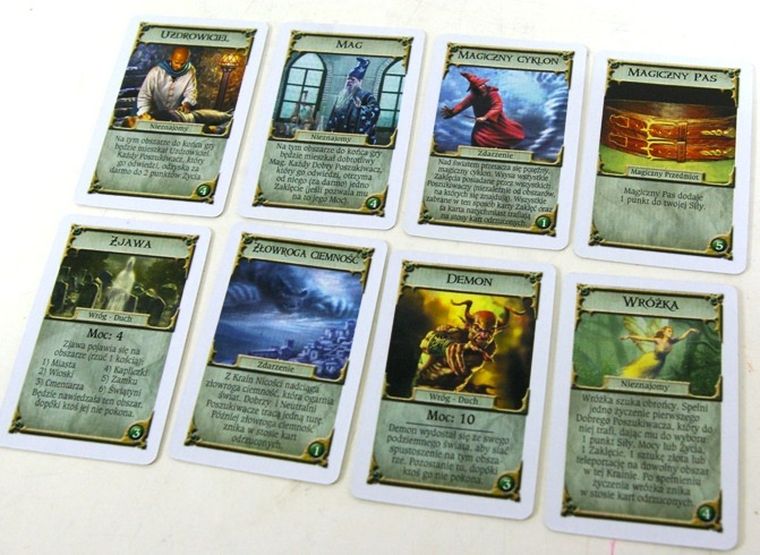 Galakta, Talisman: Magia i Miecz, gra planszowa