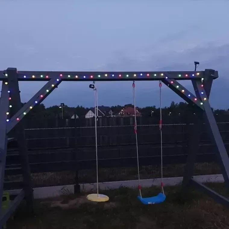 Gardlov, girlanda solarna, 7 m