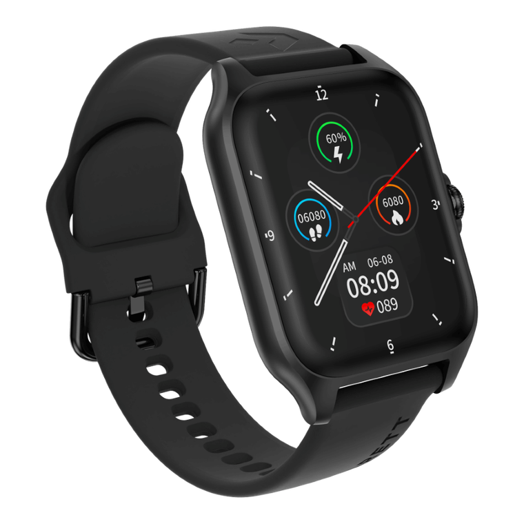 Garett, GRC, Activity 2, smartwatch, czarny matowy