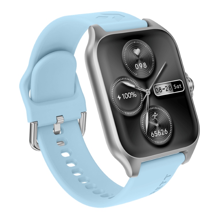 Garett, GRC, Activity 2, smartwatch, srebrny matowy