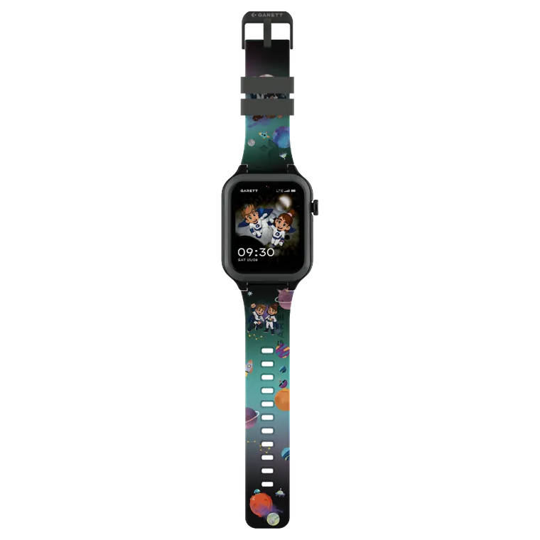 Garett, Kids Essa 2 AI, smartwatch 4G, czarny