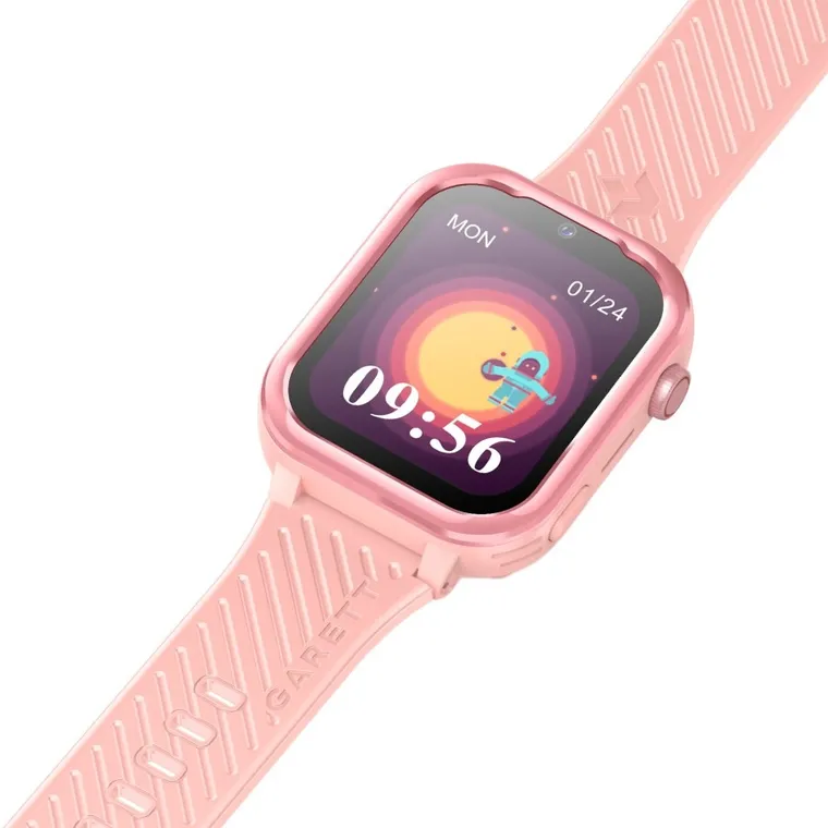 Garett Kids, Essa 4G, smartwatch, różowy