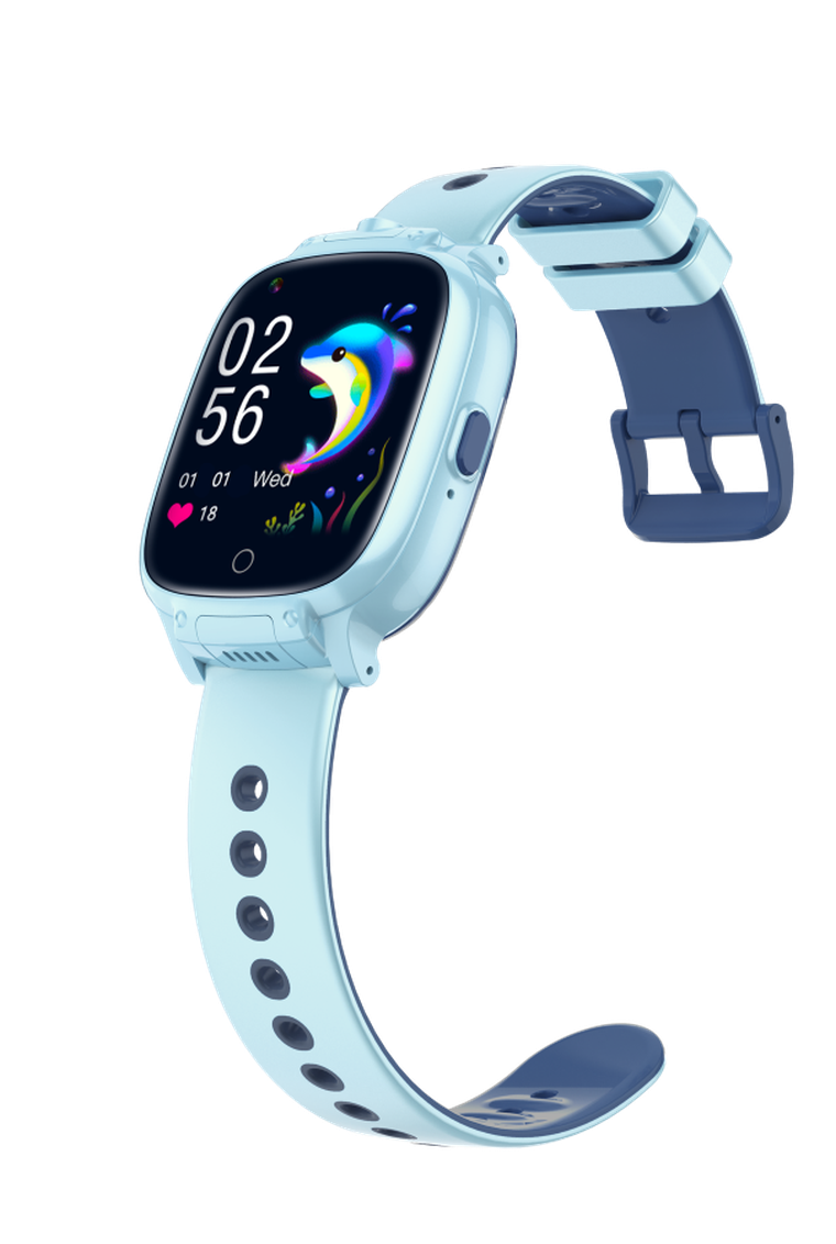 Garett Kids, smartwatch, Twin 4G, niebieski