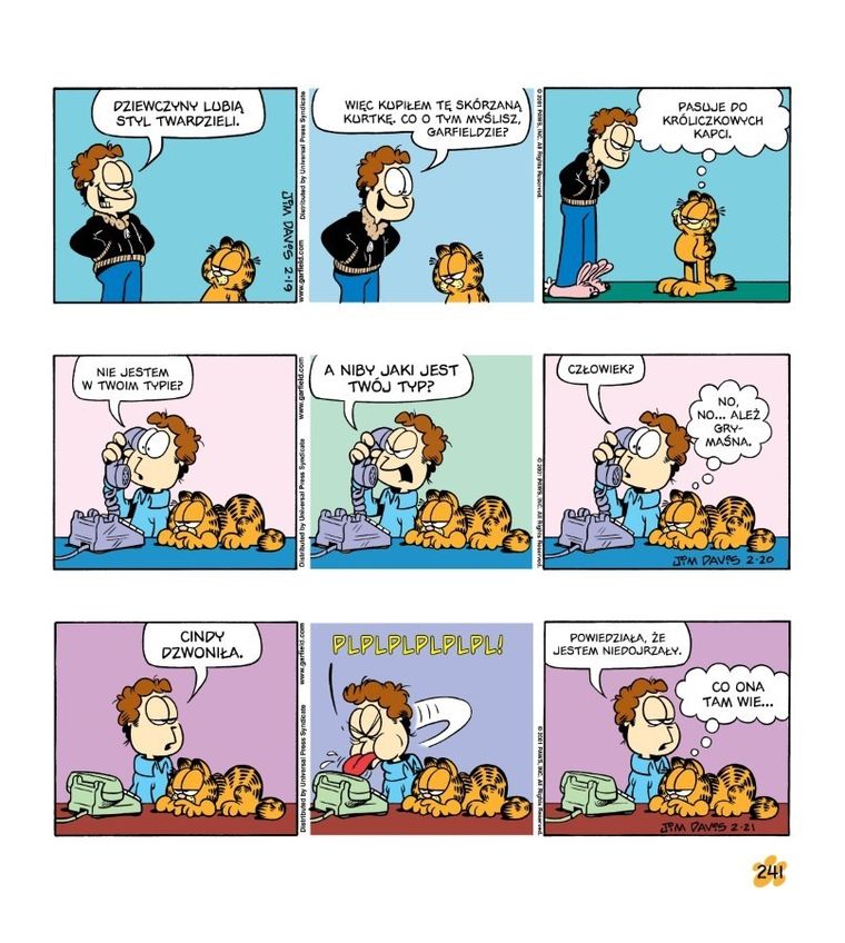 Garfield. Tłusty koci trójpak. Tom 13