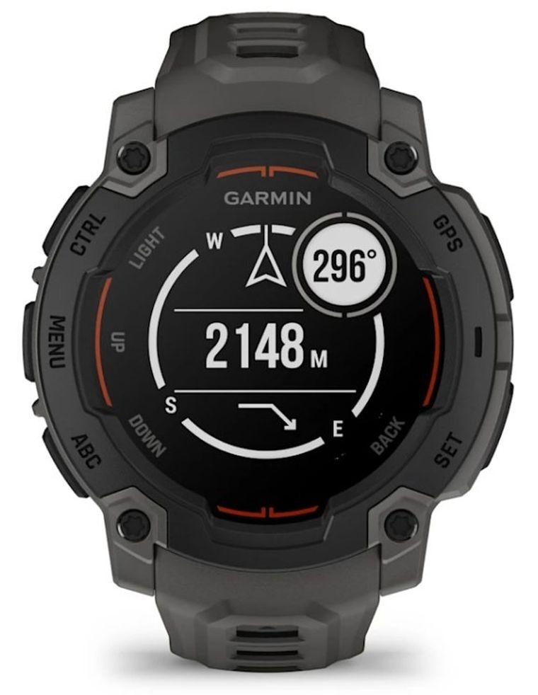 Garmin, Instinct E, smartwatch, 45 mm, black/charcoal