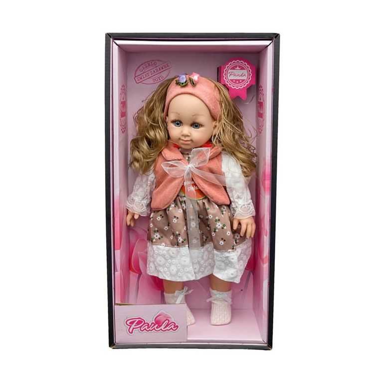 Gazelo, lalka Paula, z dźwiękiem, mówi i śpiewa po polsku
