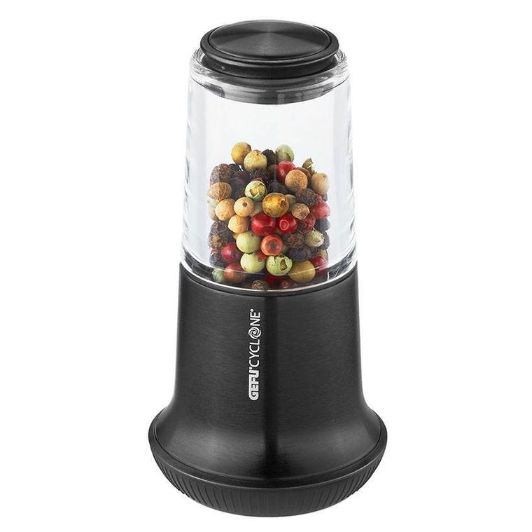 Gefu, młynek do soli i pieprzu, X-Plosion®, rozmiar S, czarny