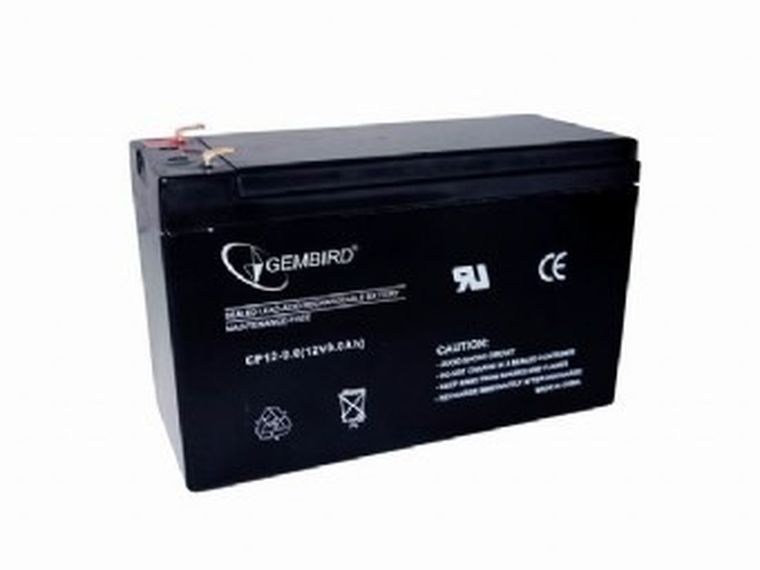 Gembird, akumulator uniwersalny, 12V/9Ah