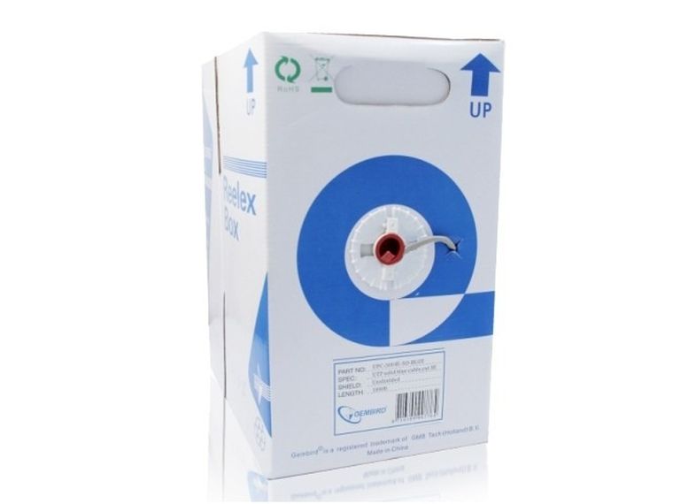 Gembird, kabel FTP, kat. 5e, 305m, szary