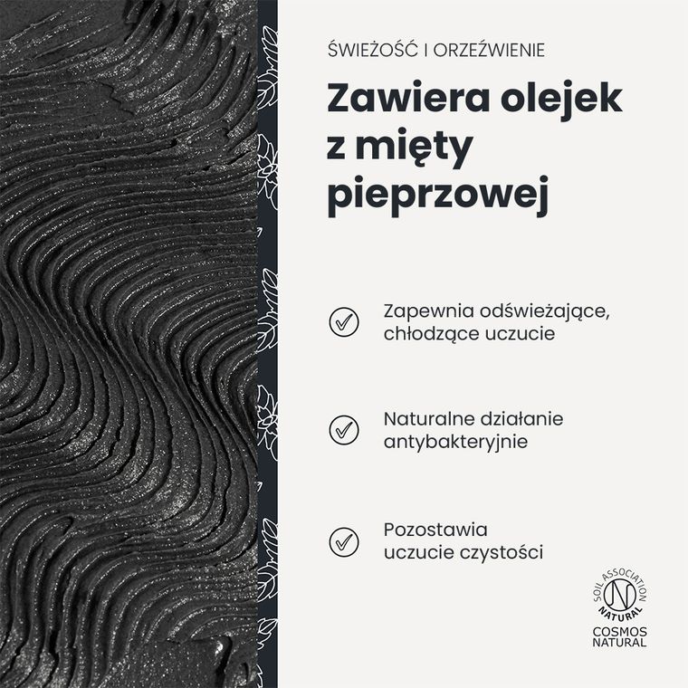 Georganics, Mineralna pasta do zębów w słoiku, Activated Charcoal, 60 ml