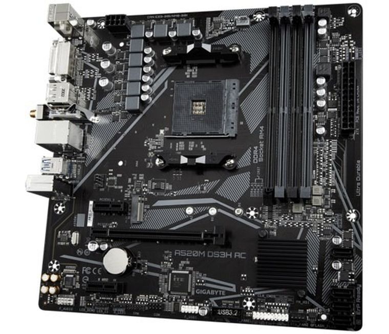 Gigabyte, płyta główna, A520M DS3H AC