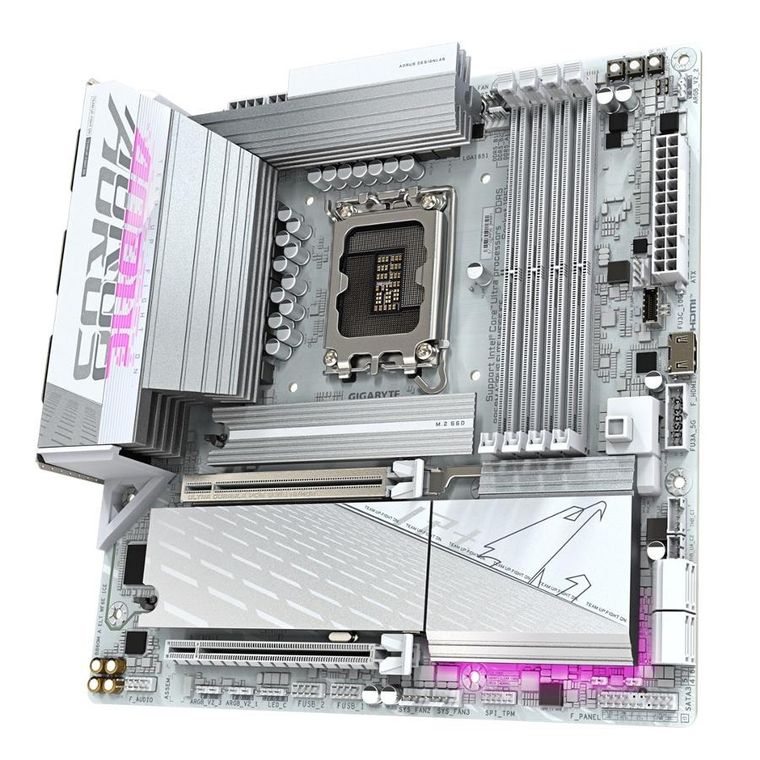 Gigabyte, płyta główna, B860M AORUS ELITE WF6E ICE