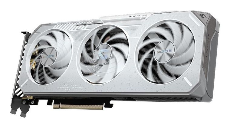 Gigabyte, Radeon RX 9060XT GAMING OC WHITE 16GB GDDR6 128bit, karta graficzna, HDMI/2DP