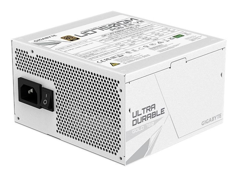 Gigabyte, zasilacz modularny, 750W, GP-UD750GM, PG5 V2 ICE 80+ Gold