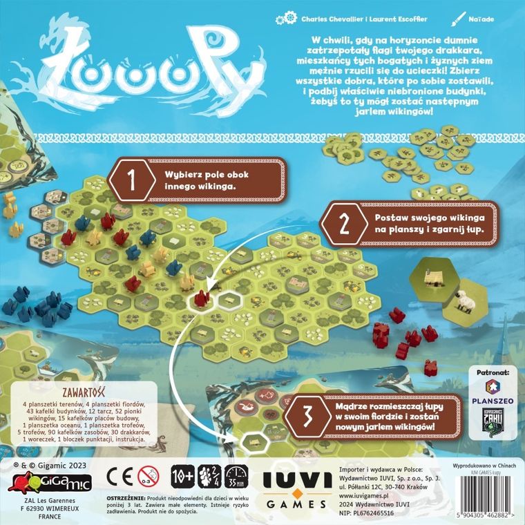 Gigamic, Łupy, gra strategiczna + dodatek do gry