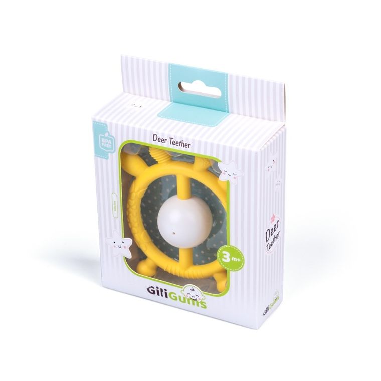 GiliGums, Jeleń, grzechotka, gryzak