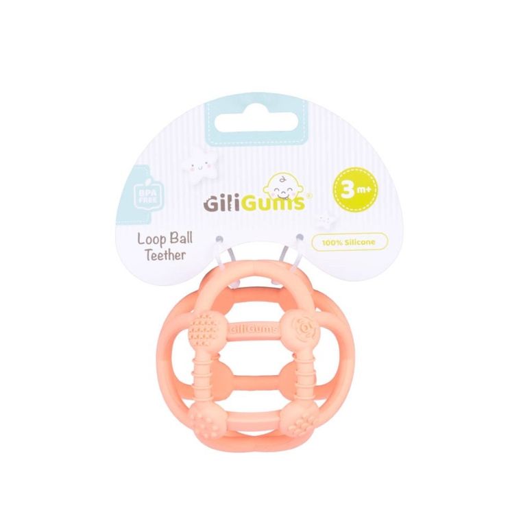 GiliGums, Piłka, gryzak, różowy