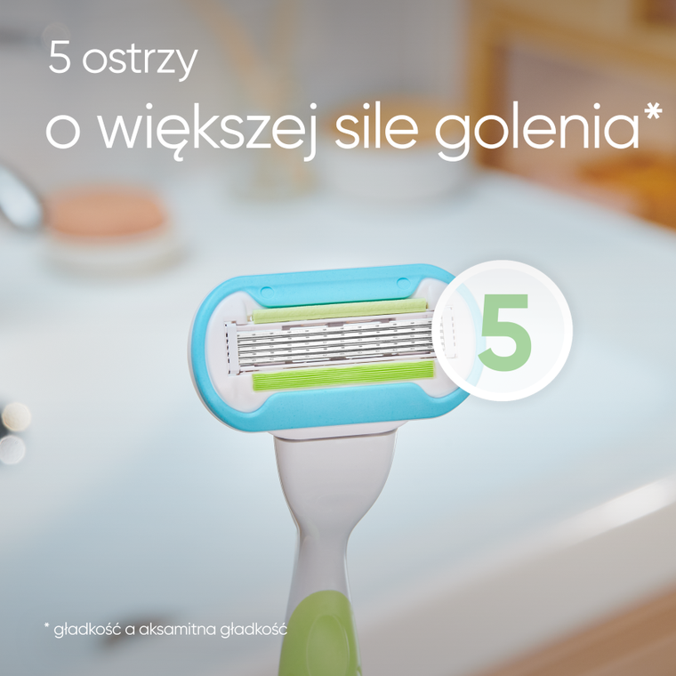 Gillette, Venus Embrace, wymienne ostrza do maszynki do golenia, 4 szt.