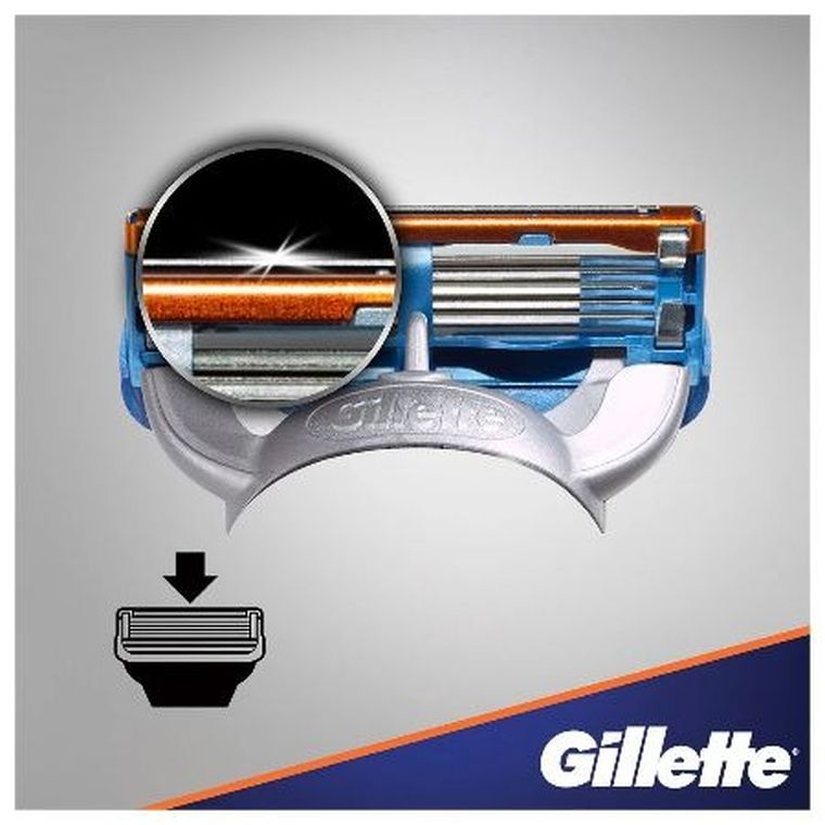 Gillette, wkłady ostrza do maszynki Fusion5, 8 szt.
