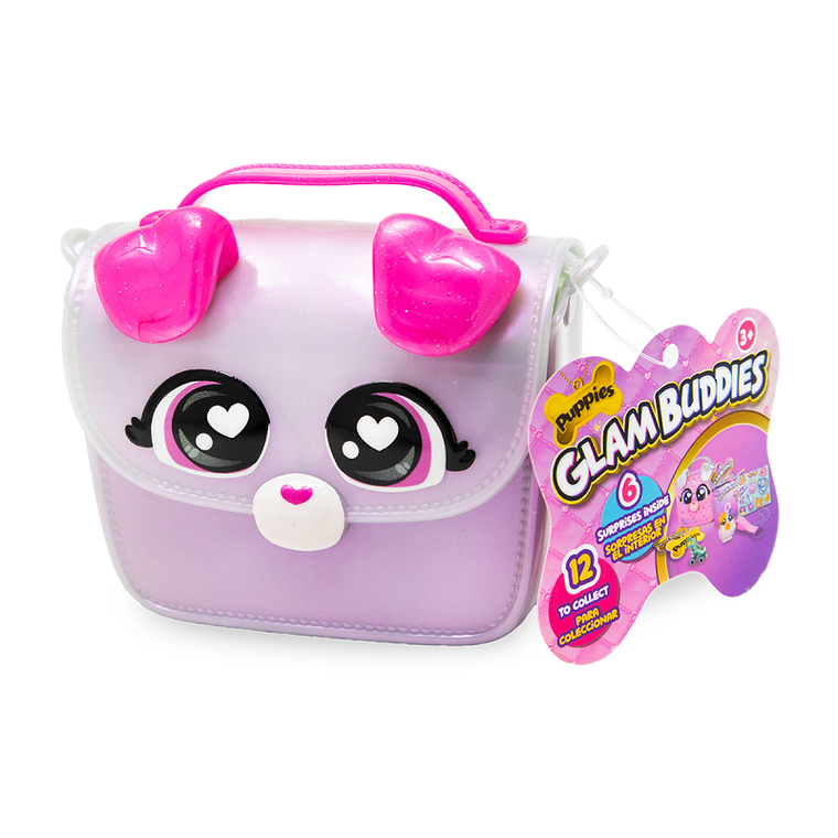Glam Buddies, torebka w kształcie pieska z akcesoriami, 1 szt.