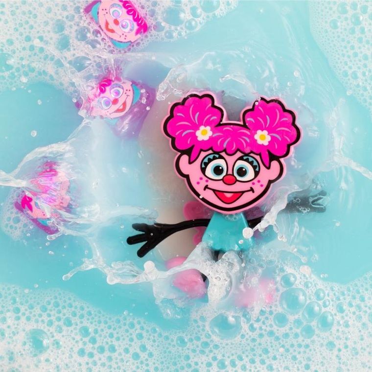 Glo Pals, Ulica Sezamkowa, Abby, kostki sensoryczne świecące w wodzie, 4 szt.