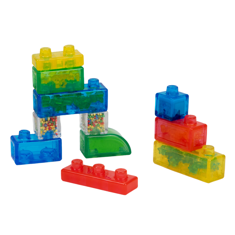 Goliath, Jelly Blox, Newbie Kit, elastyczne klocki, 11 elementów