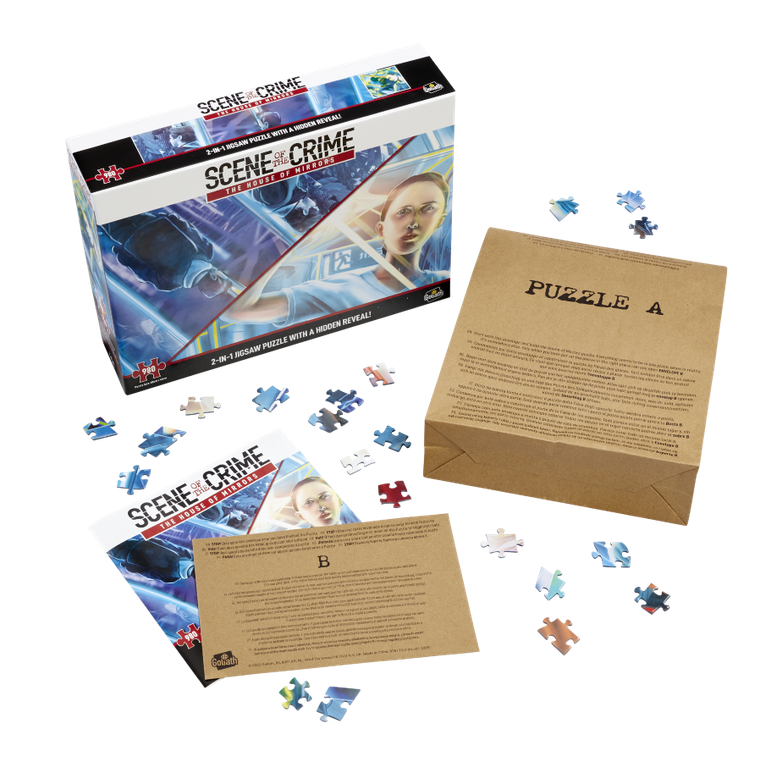 Goliath, Scene of the Crime: House of mirrors, puzzle z grą kryminalną