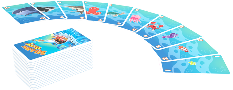 Goliath, Shark Attack, gra karciana