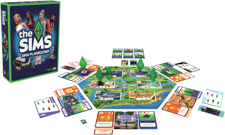 Goliath, The Sims - gra planszowa, gra familijna