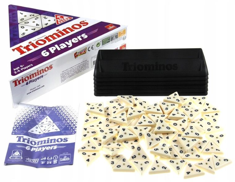 Goliath, Triominos, 6 players, gra liczbowa