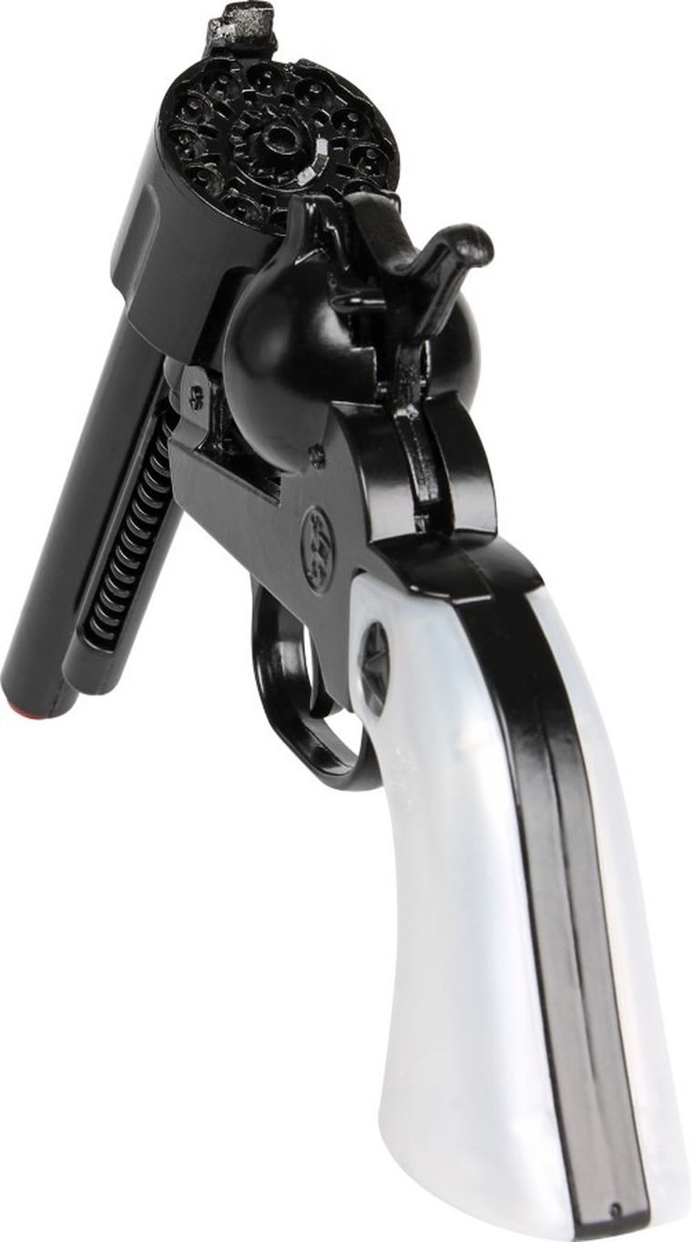 Gonher, rewolwer kowbojski, metalowy, 12 naboi