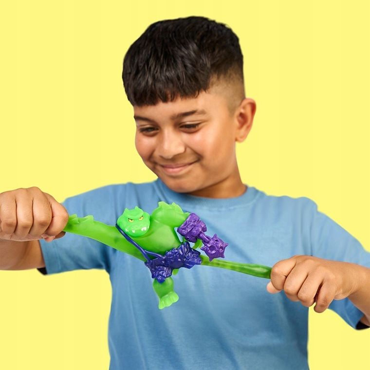 Goo-jit-zu, Meteor Madness, Rock Jaw, elastyczna figurka